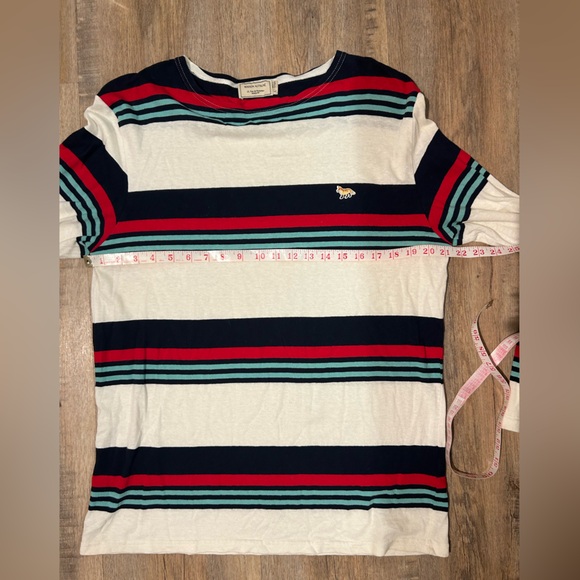 Maison Kitsune linen cotton blend t shirt - Picture 5 of 8